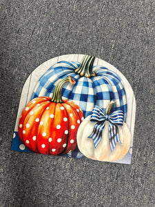Gingham Pumpkin Set - Arbor Mate