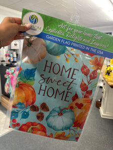 Pumpkin Frame Set - Garden Flag