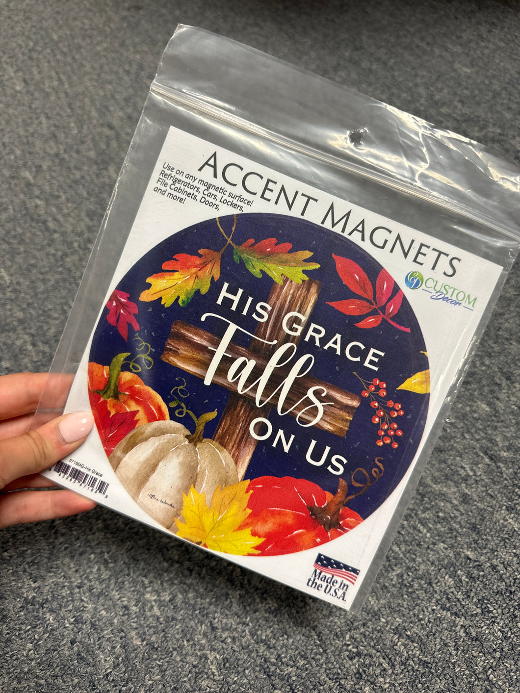 His Grace Set - Accent Magnet