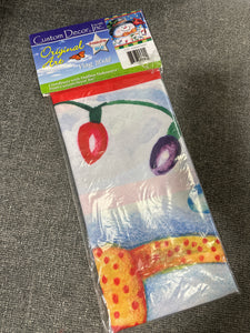 Snowman’s Friend Large Flag