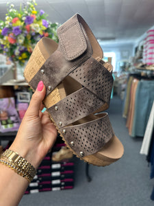 Bronze Guilty Pleasure Corky Heels