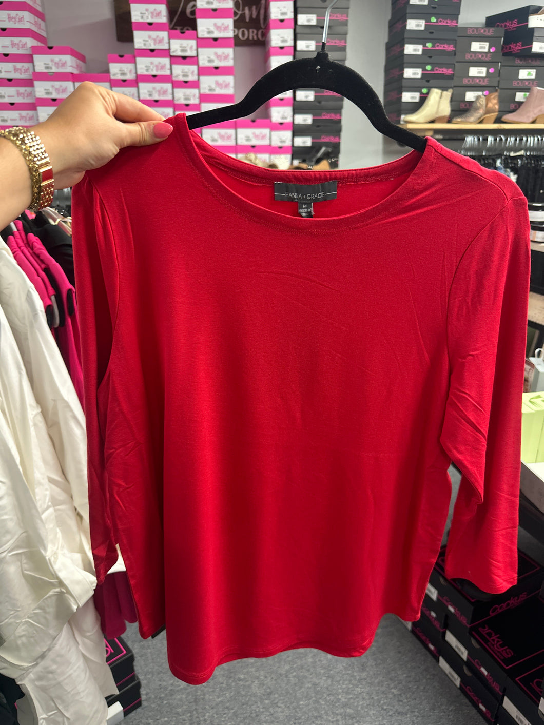 Gracie Basic in Red
