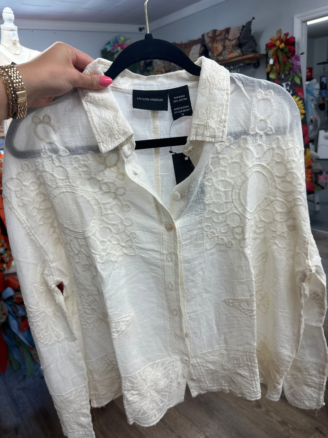 The Lucy Button Up
