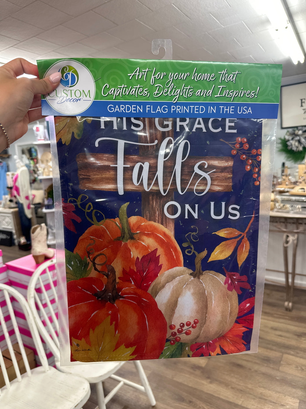 His Grace Set - Garden Flag