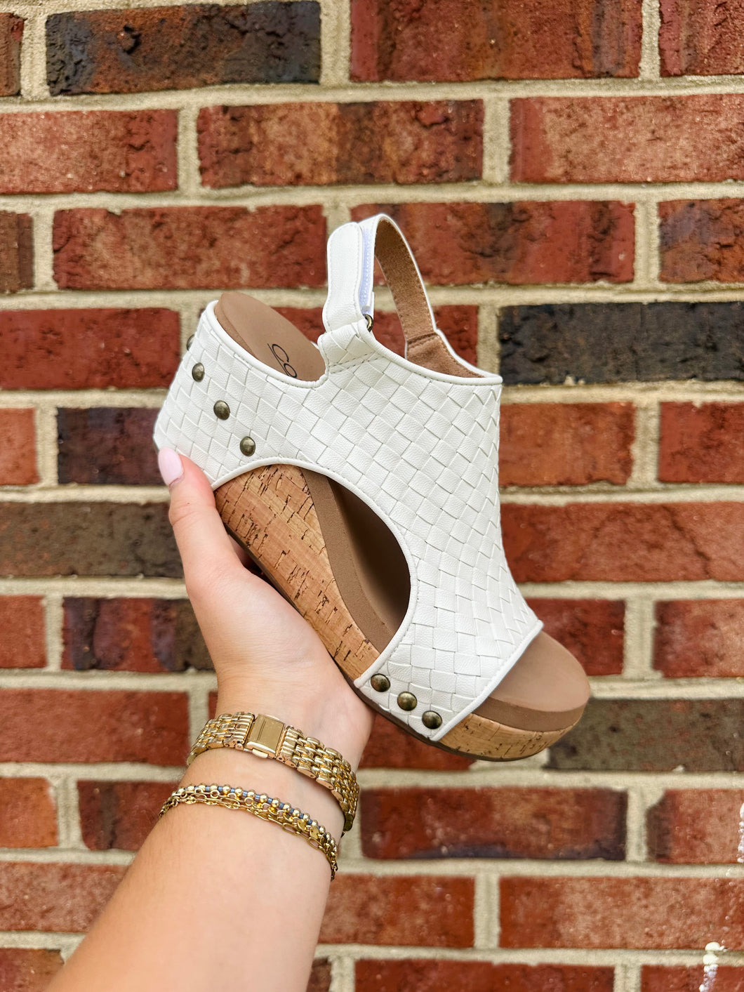 Ivory Woven Carley Corky’s