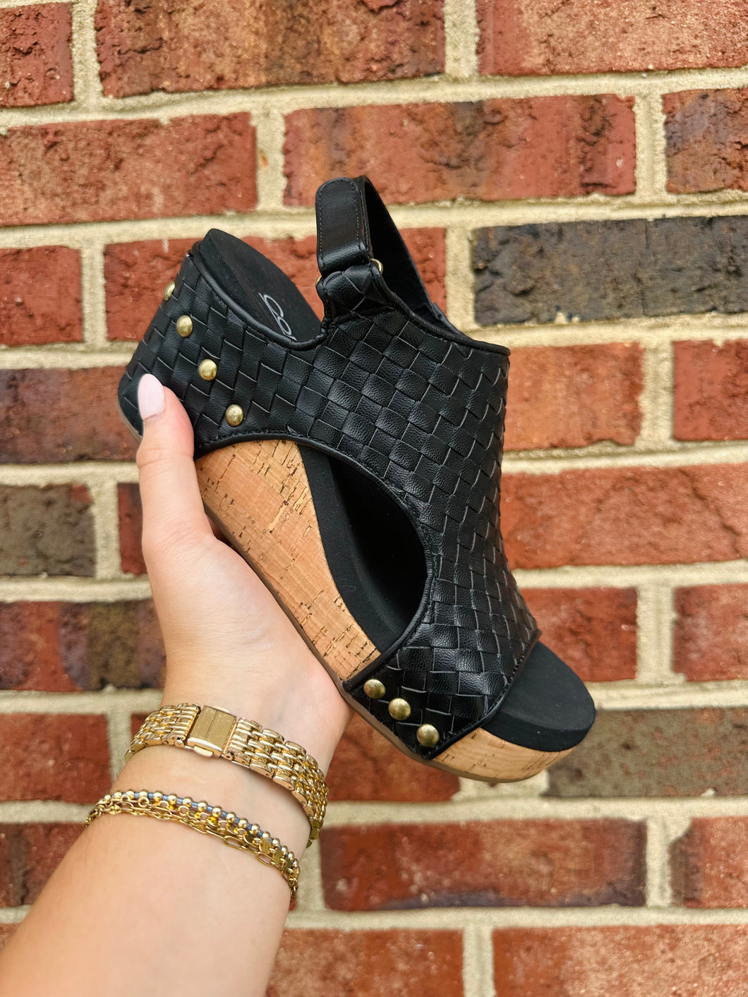 Black Woven Carley Corky’s